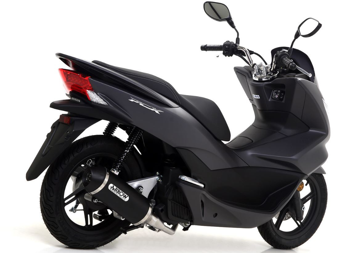 Ligne d'Échappement ARROW "Non homologuée" Urban pour Honda PCX125 (12-17) PCX150 (12-16)