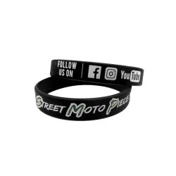 Bracelet Silicone Street Moto Piece "SMP" (1 article maximum)