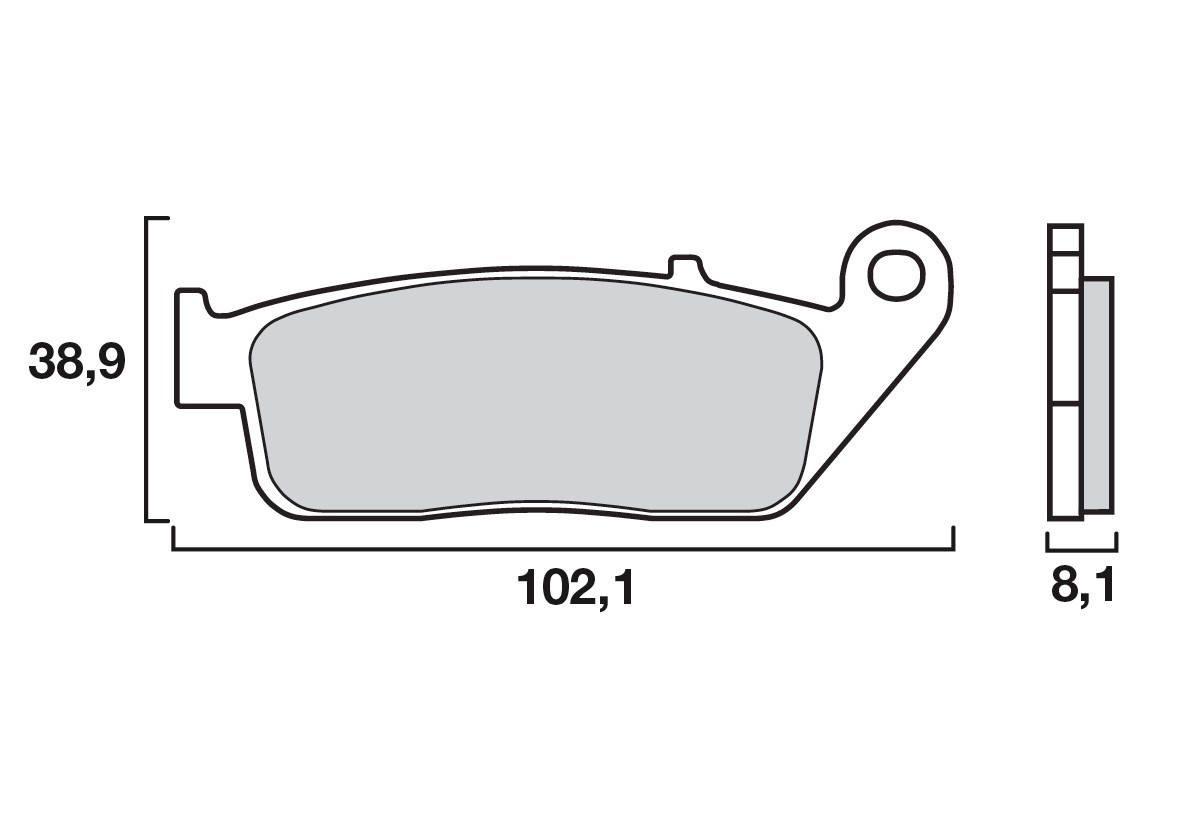 Plaquette de Frein Avant SBS 700HF