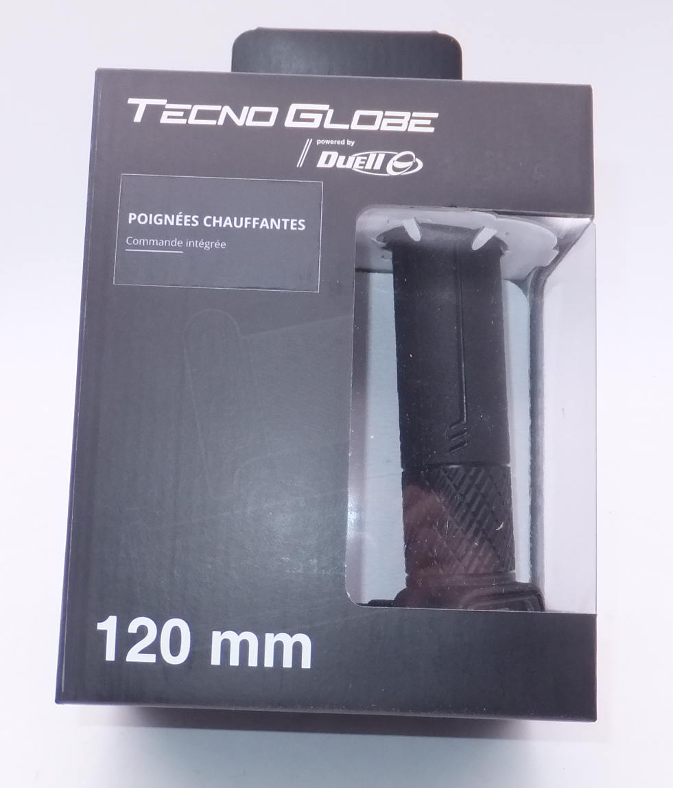 Poignées Chauffantes Moto Tecno Globe GOLD APOLLO II 120mm