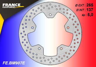 Disque de frein arrière FE pour 900 Nuda (11-13) 900 Nuda R (11-13)