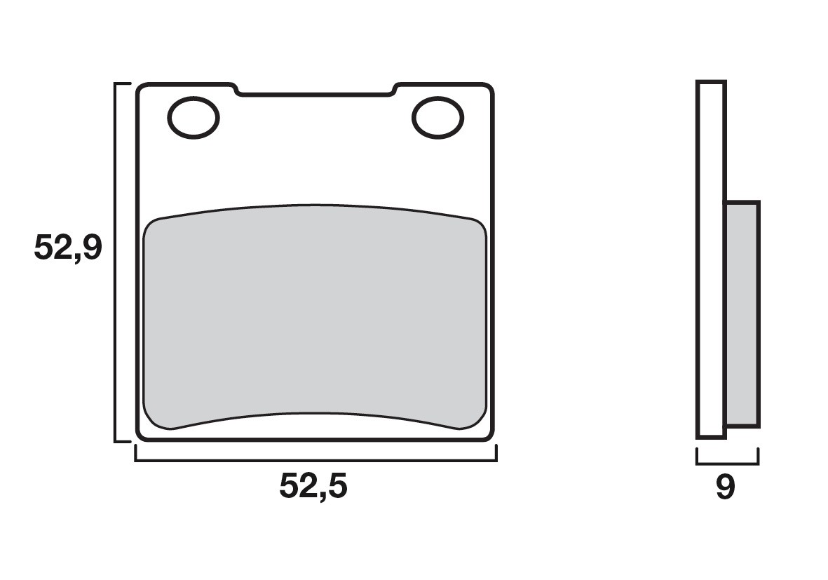 Plaquette de Frein Arrière SBS 556LS