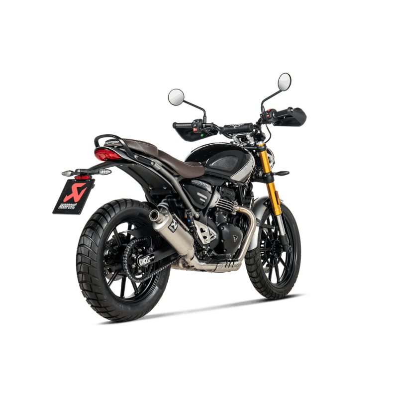 Silencieux Akrapovic Homologué Scrambler 400 X (24-25) S-T4SO1-HDT