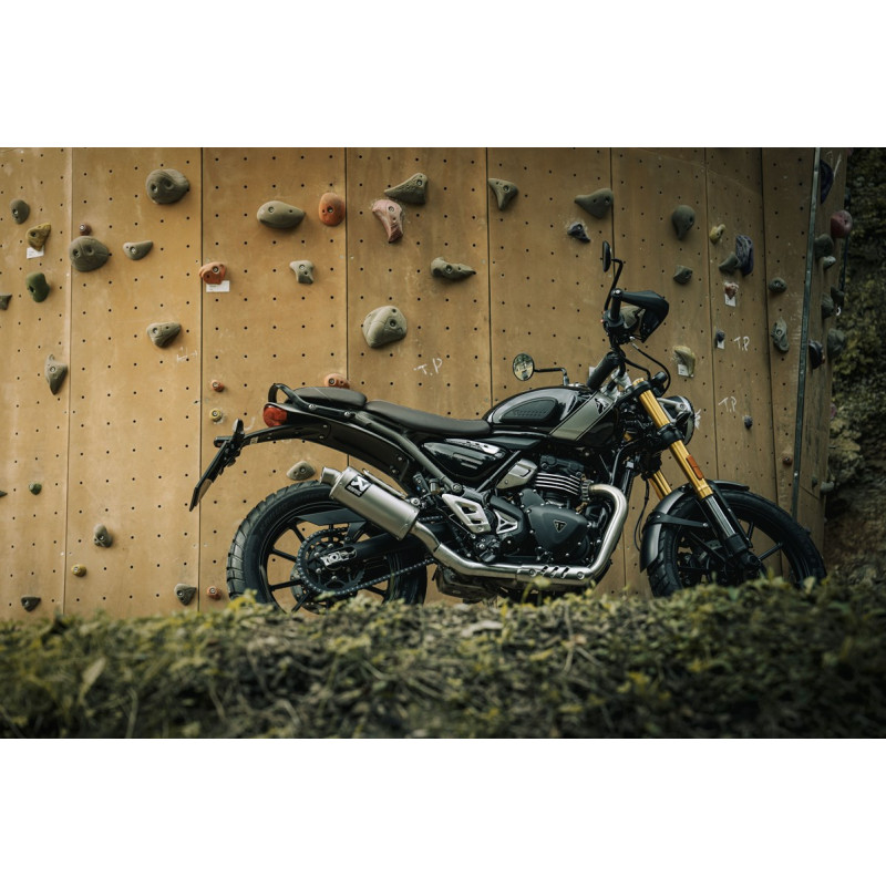 Silencieux Akrapovic Homologué Scrambler 400 X (24-25) S-T4SO1-HDT