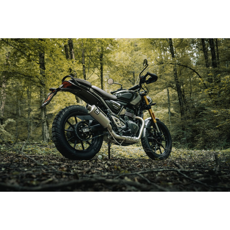 Silencieux Akrapovic Homologué Scrambler 400 X (24-25) S-T4SO1-HDT