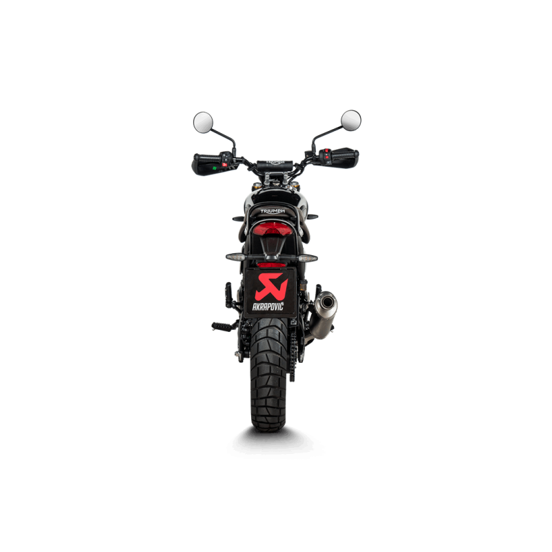 Silencieux Akrapovic Homologué Scrambler 400 X (24-25) S-T4SO1-HDT