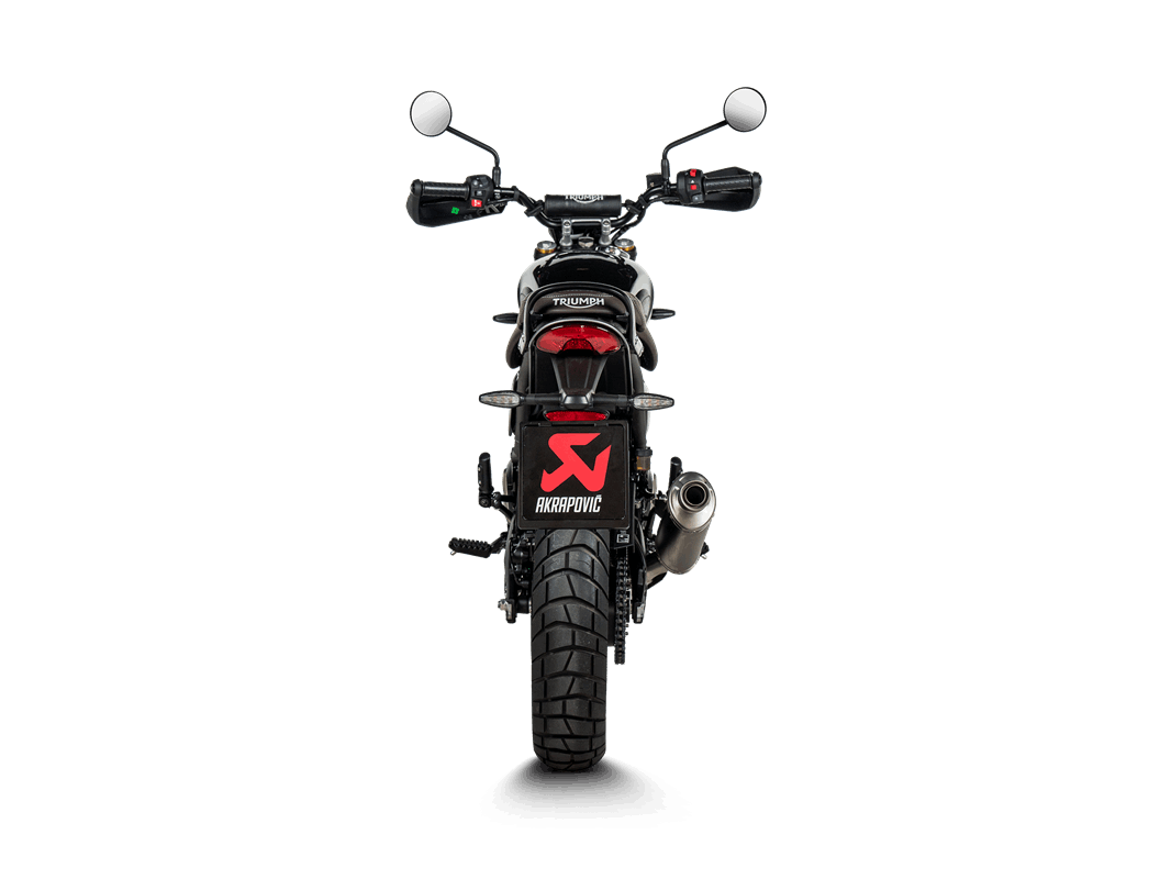 Silencieux Akrapovic Homologué Scrambler 400 X (24-25) S-T4SO1-HDT