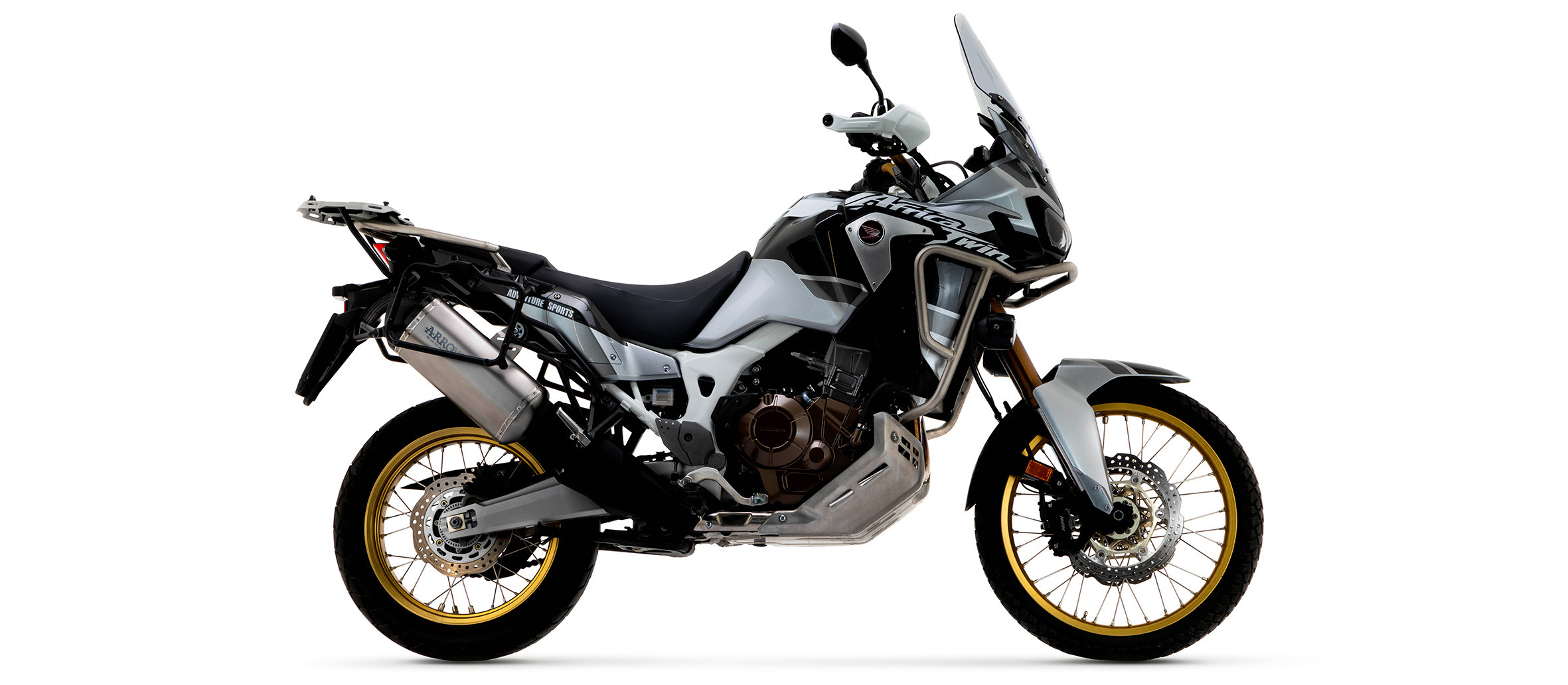 Ligne d'échappement ARROW Sonora pour Africa Twin 1000 (16-19)