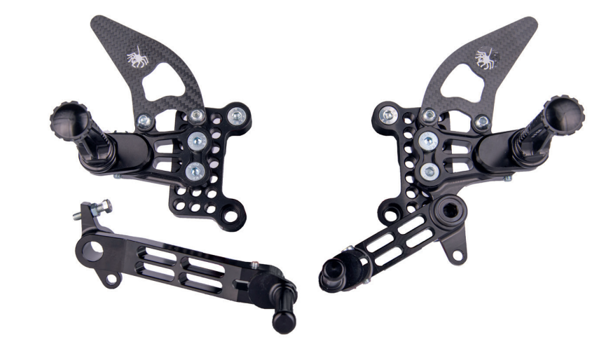 Commandes reculées Spider Ducati 749 (03-06)