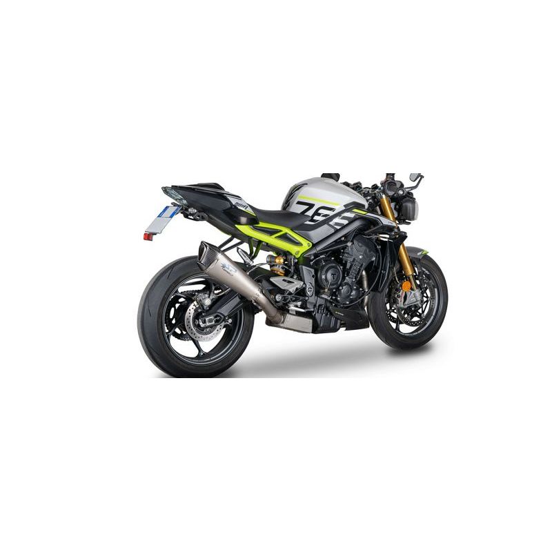 Ligne d'Échappement Spark Force EVO pour Triumph Street Triple 765 (23-24)