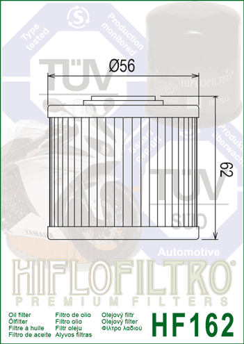 Filtre à Huile HF162