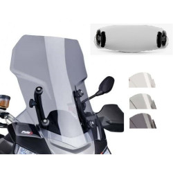 Bulle Puig Touring avec Déflecteur "Clip On" pour Caponord 1200 (13-18)