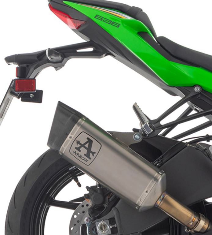 Silencieux Homologué ARROW Pista pour Kawasaki ZX-6R (24-25)