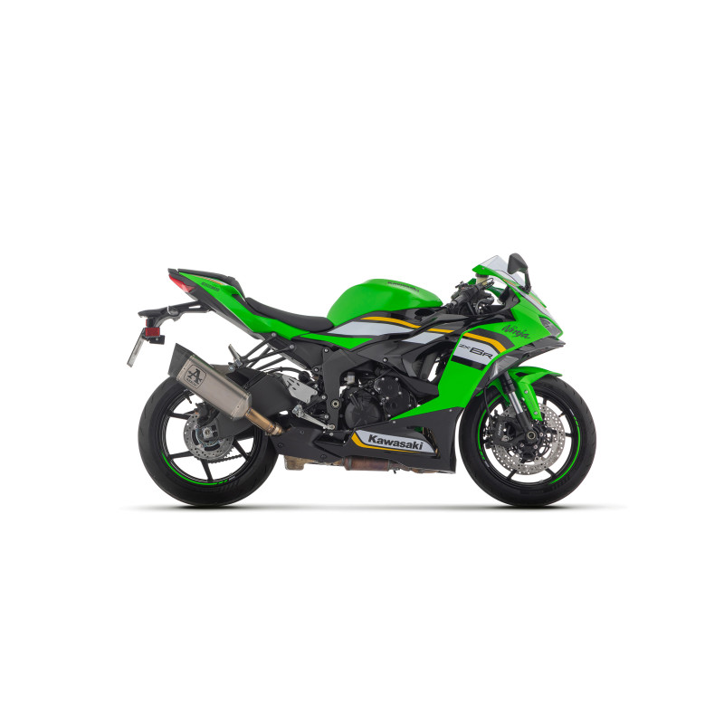 Silencieux Homologué ARROW Pista pour Kawasaki ZX-6R (24-25)