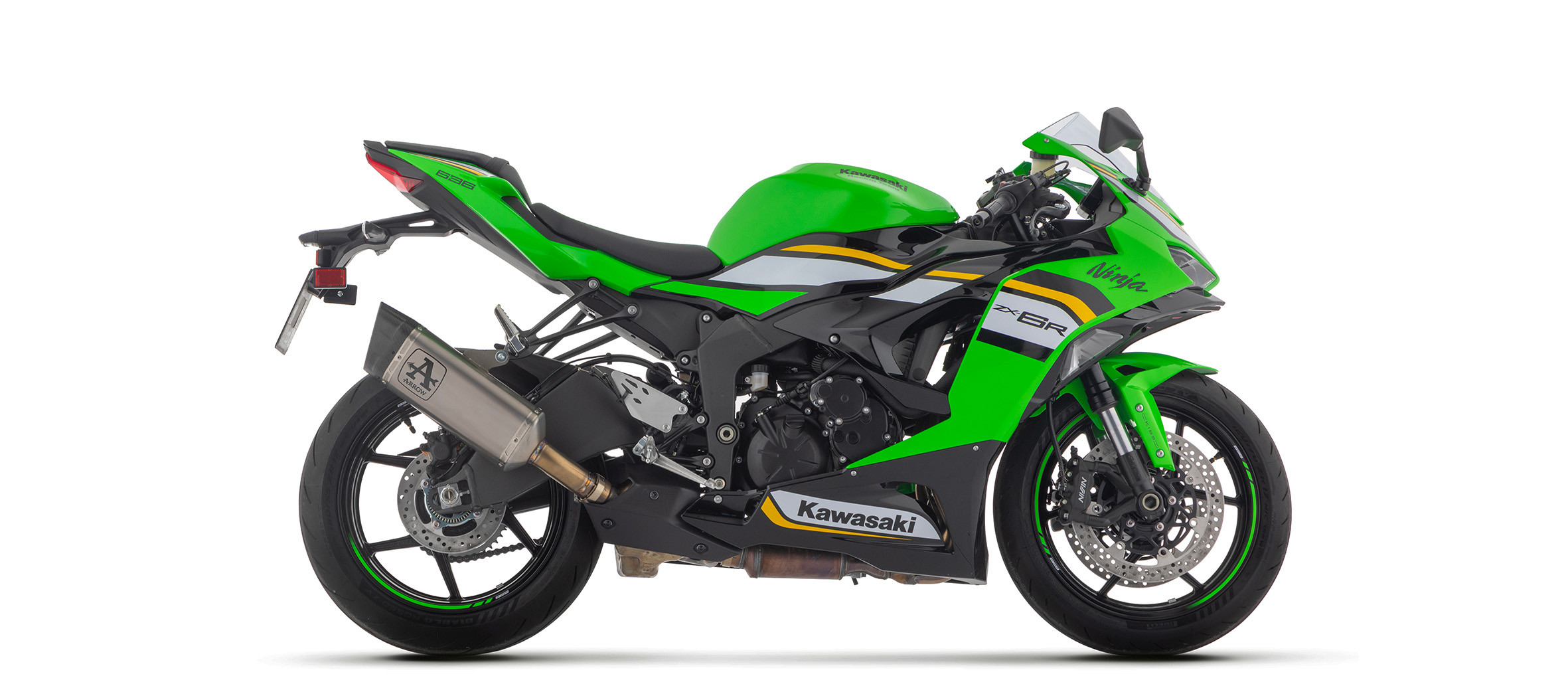 Silencieux Homologué ARROW Pista pour Kawasaki ZX-6R (24-25)