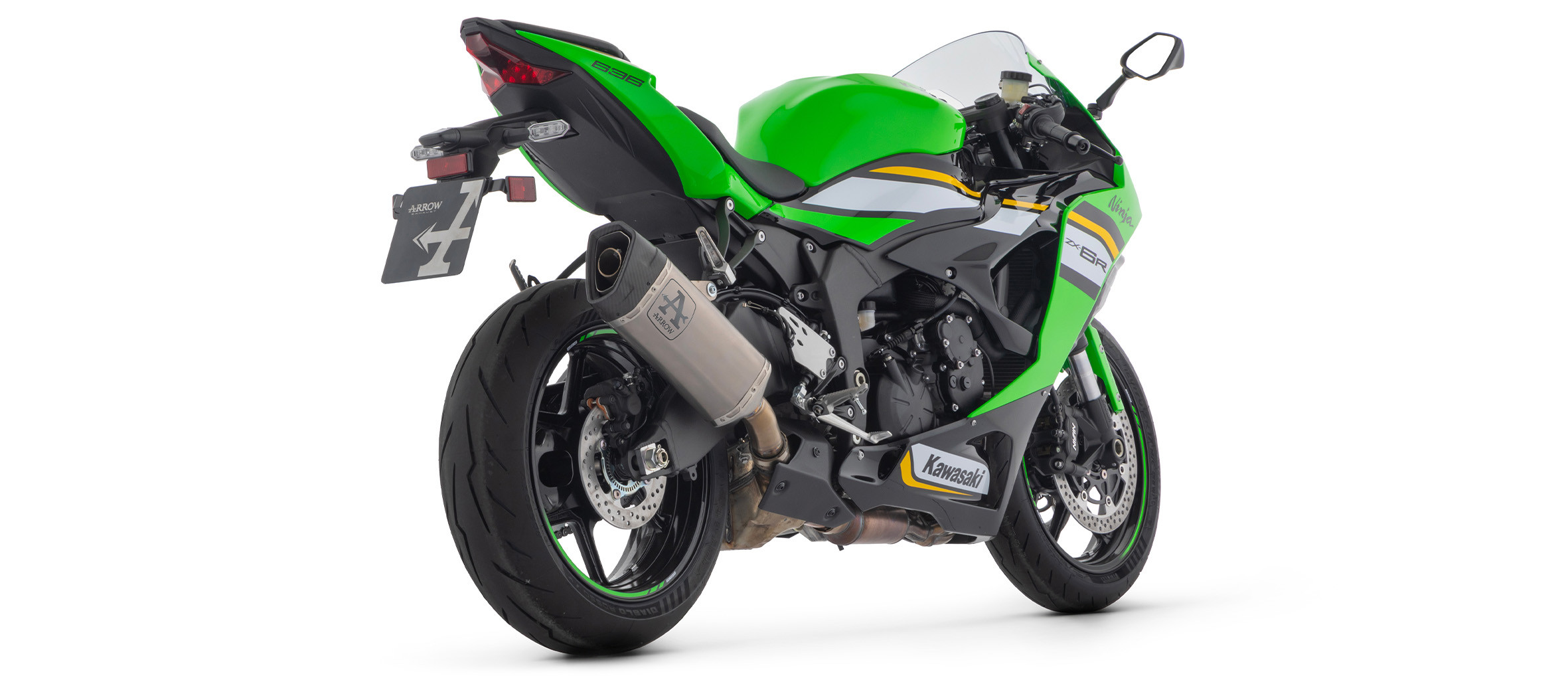 Silencieux Homologué ARROW Pista pour Kawasaki ZX-6R (24-25)