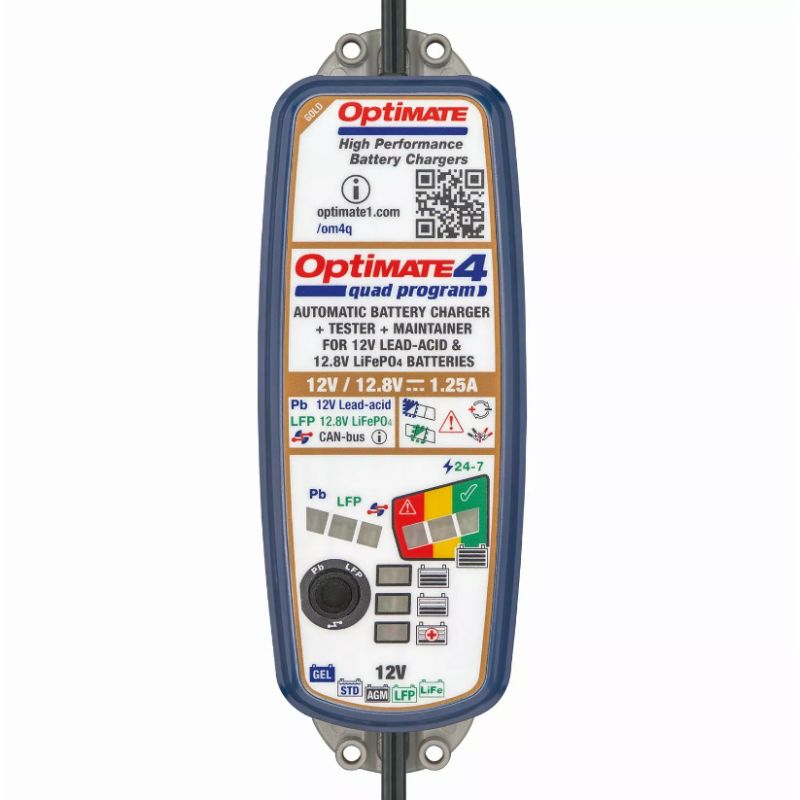 Chargeur de Batterie OptiMate 4 Quad Program