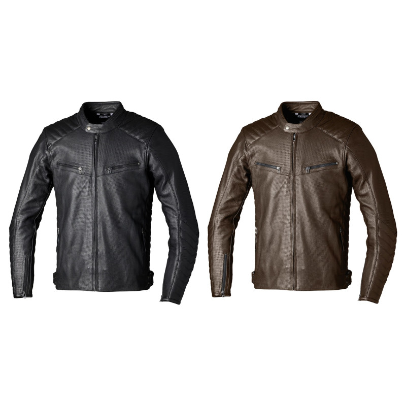 Blouson Moto Cuir Homme RST Roadster Air CE