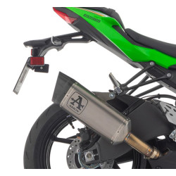 Silencieux ARROW Pista + Décatalyseur pour Kawasaki ZX6-R (24-25)