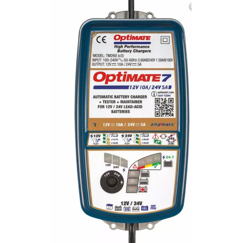 Chargeur de Batterie Optimate 7 12V/24V