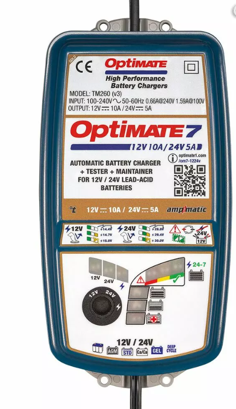 Chargeur de Batterie Optimate 7 12V/24V