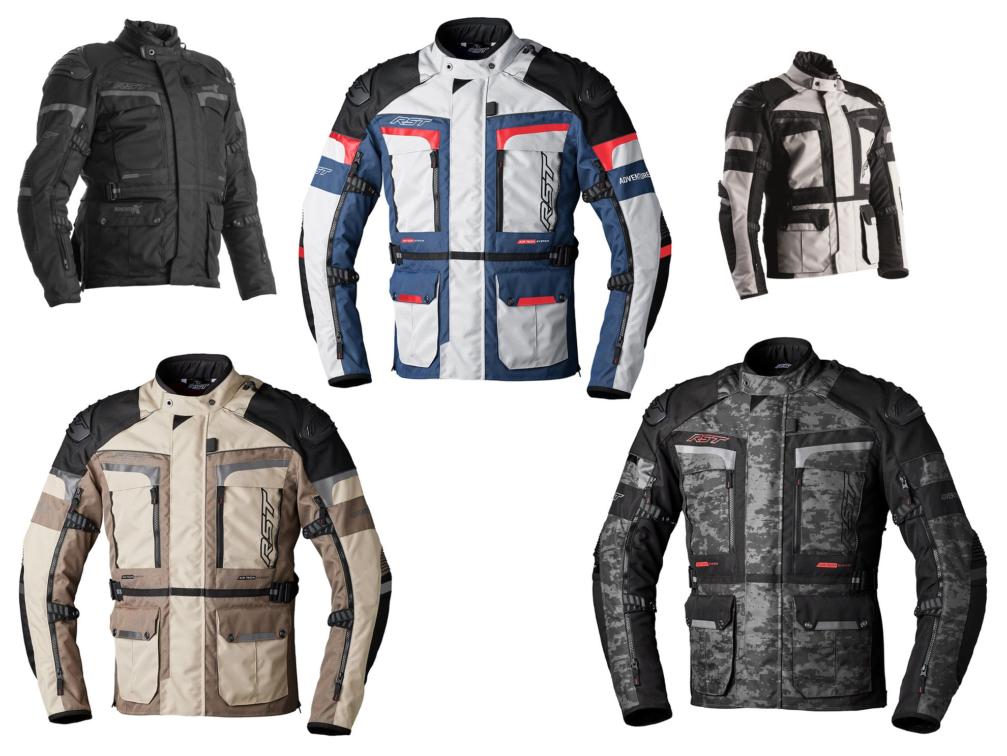 Veste Moto Textile RST Adventure-X CE