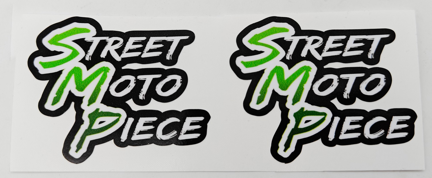 Sticker Street Moto Pièce Carré 6 x 5 cm (1 article maximum)