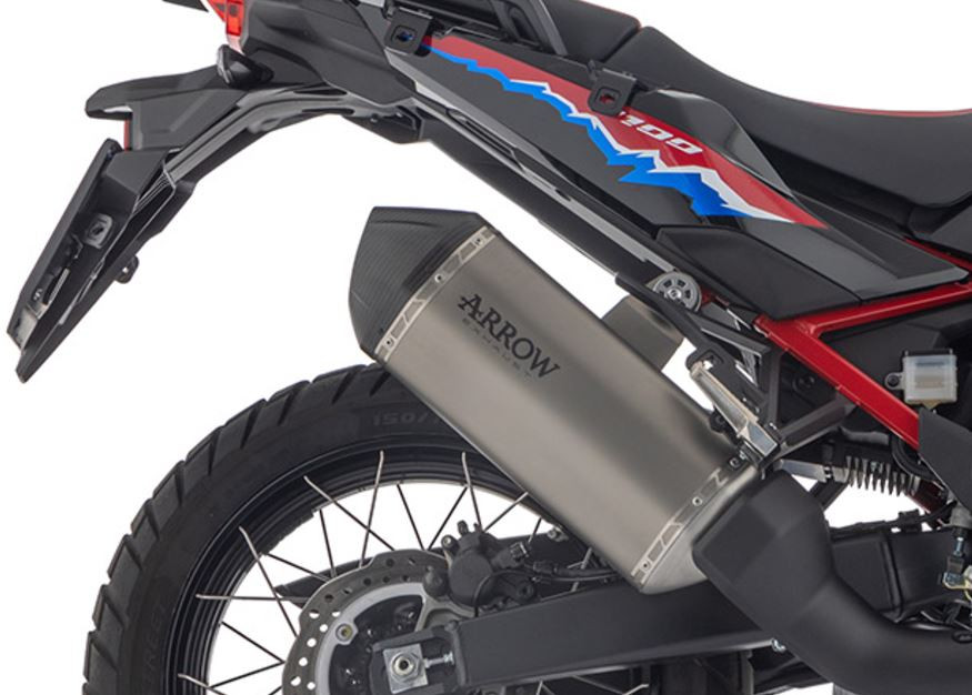 Silencieux Homologué ARROW Sonora pour Africa Twin 1100 (24-25) et Africa Twin ADV Sport (24-25)