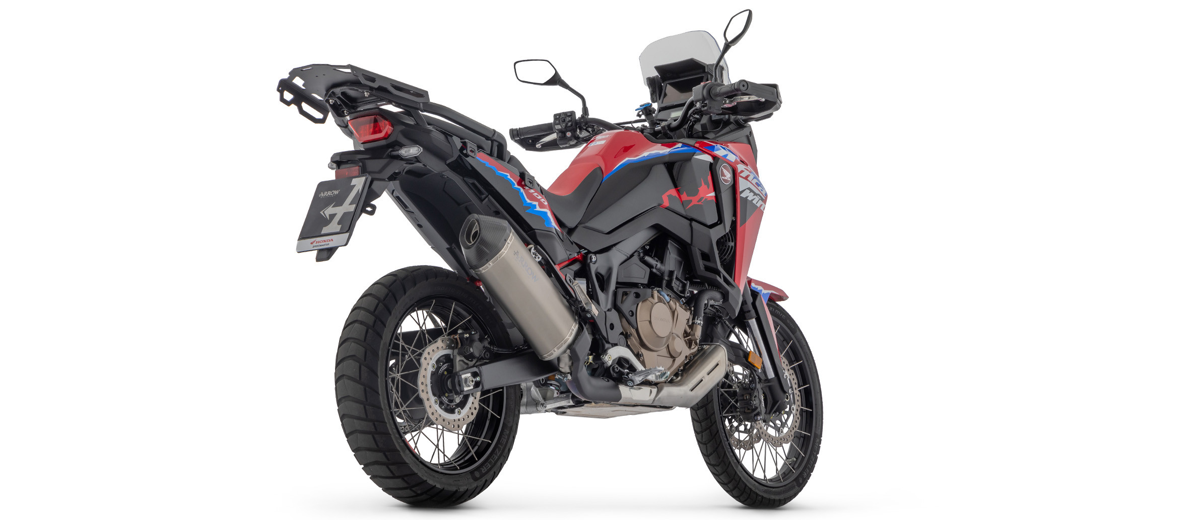 Silencieux Homologué ARROW Sonora pour Africa Twin 1100 (24-25) et Africa Twin ADV Sport (24-25)