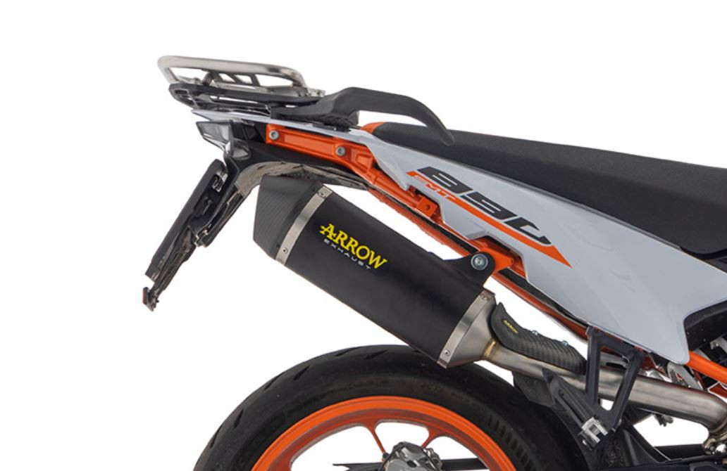 Silencieux ARROW Race-Tech + Décatalyseur Arrow pour KTM 890 SMT (24-25)