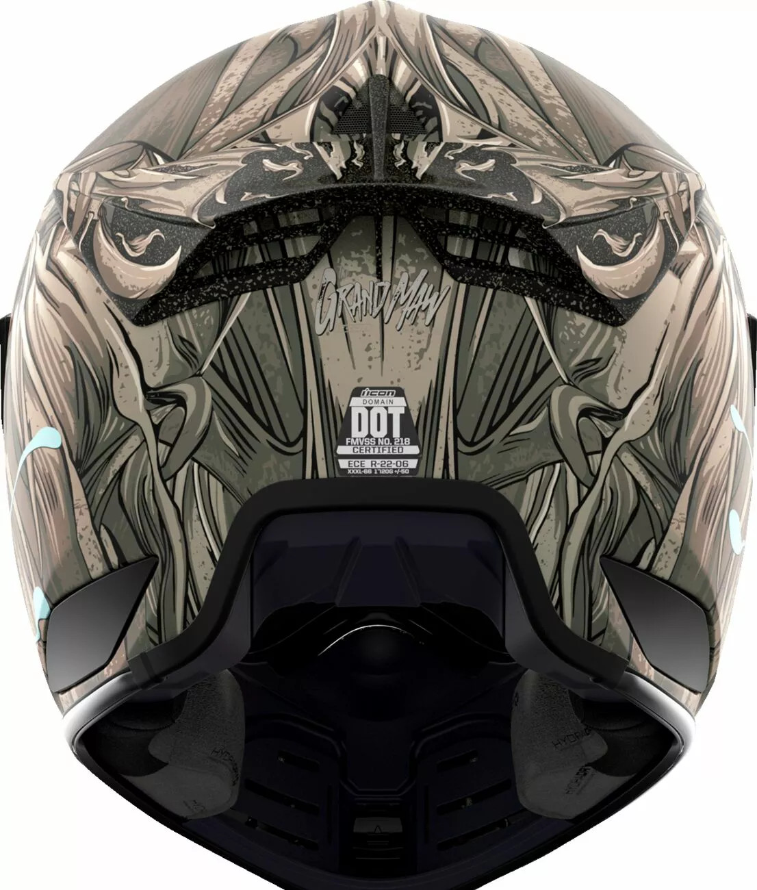 Casque Moto ICON Domain Grand Maw