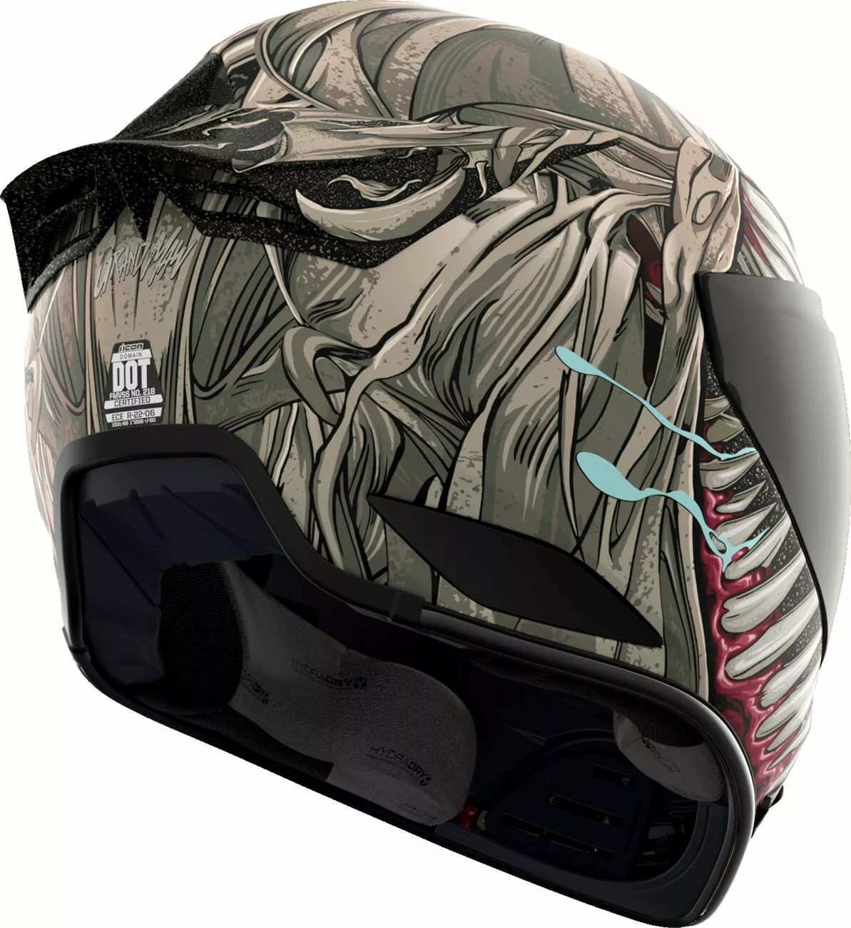 Casque Moto ICON Domain Grand Maw