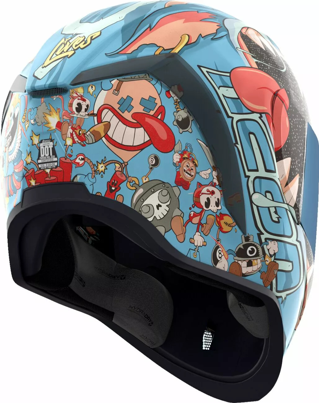 Casque Moto ICON Airform Mips 9 Lives