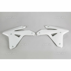 Ouie de Radiateur blanche UFO Moto pour Suzuki RM-Z450 (2007) SU04905041