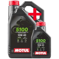 Huile Moto Motul 5100 4T 10W40 4L