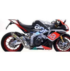 Silencieux Homologué ARROW GP2 pour Aprilia RSV4 RR et RF (15-16)