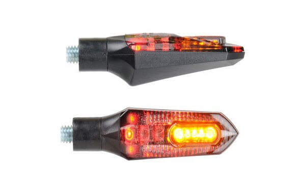 Ziurmut LED Flash Light Moto, Lumière bleue rouge, étanche, Motif  clignotant tout-terrain, feux arrière à LED, étanche pour construction