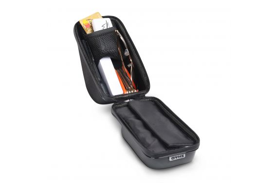 Support Smartphone avec poche Moto Étanche Shad Fixation au Guidon, dimension écran 6.6" 18x9cm