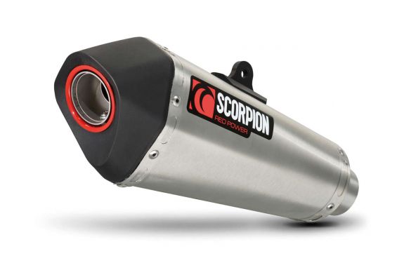 Silencieux d'échappement Moto Scorpion Serket Inox pour Yamaha YZF-R1 (15-19)