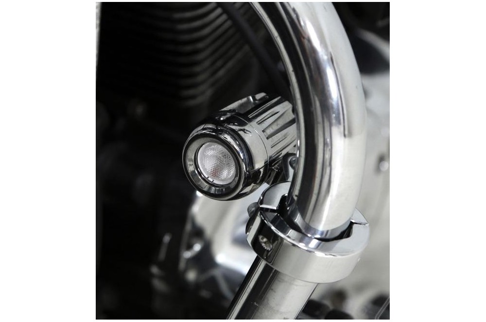 Support de Feux Additionnel Moto Universel DENALI pour Tube Ø 3238mm