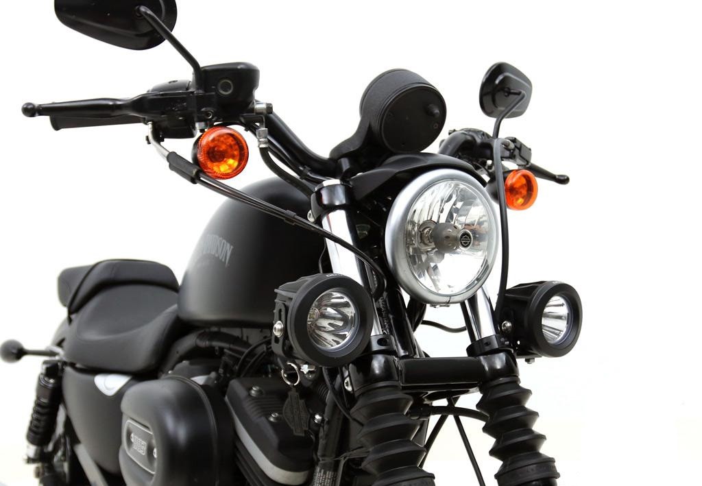 Optique de Phare moto DENALI M5 LED 145mm phare moto plus puissant que les  feux halogène et leds
