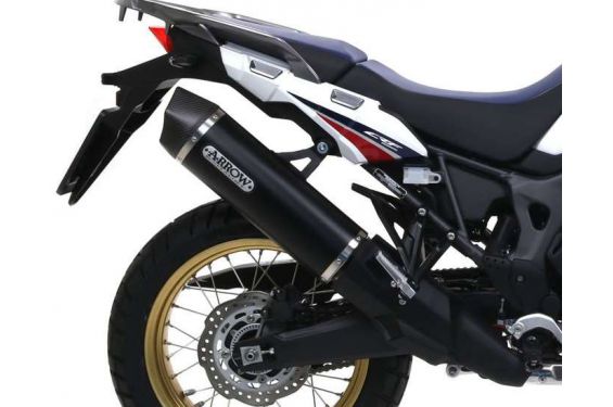 Silencieux ARROW Maxi Race-Tech Embout Carbone pour Africa Twin Adventure Sport 1000 (18-19)