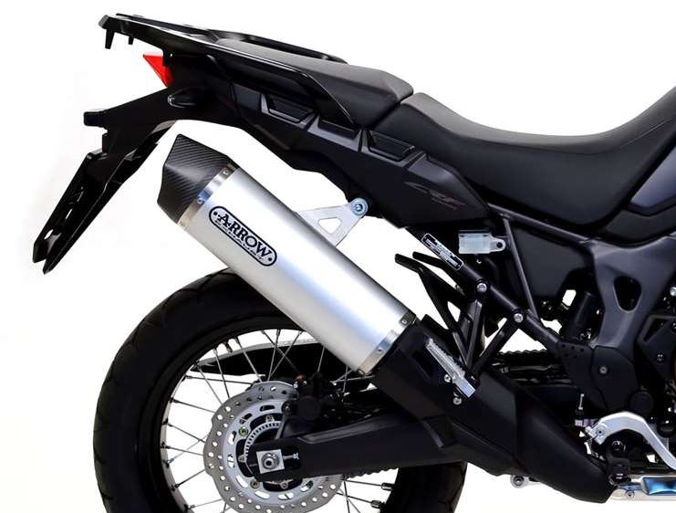 Silencieux ARROW Maxi Race-Tech Embout Carbone pour Africa Twin Adventure Sport 1000 (18-19)