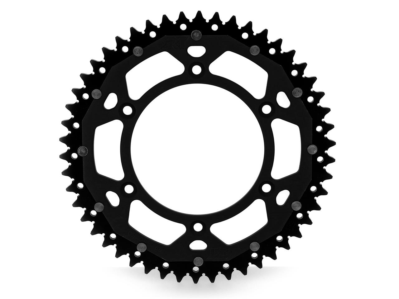 Couronne Alu / Acier Anti-boue pour Kawasaki KX 500 (1986)