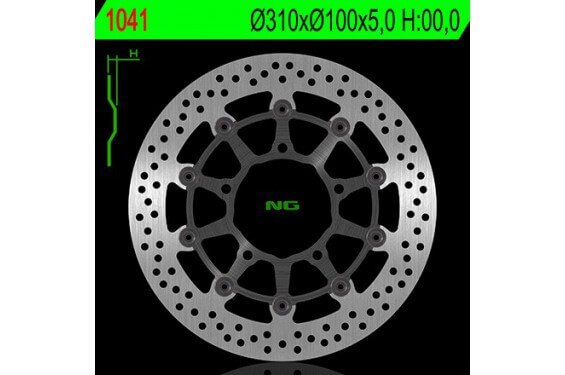 Disque de Frein Avant NG Brake pour Suzuki GSX-R 750 (06-07) 1041