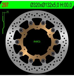 Disque de frein NG Brake avant Yamaha YZF-R7 (99-02) 297