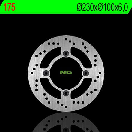 Disque de frein arrière NG Brake pour Kawasaki Zephyr 750 (91-98) 175