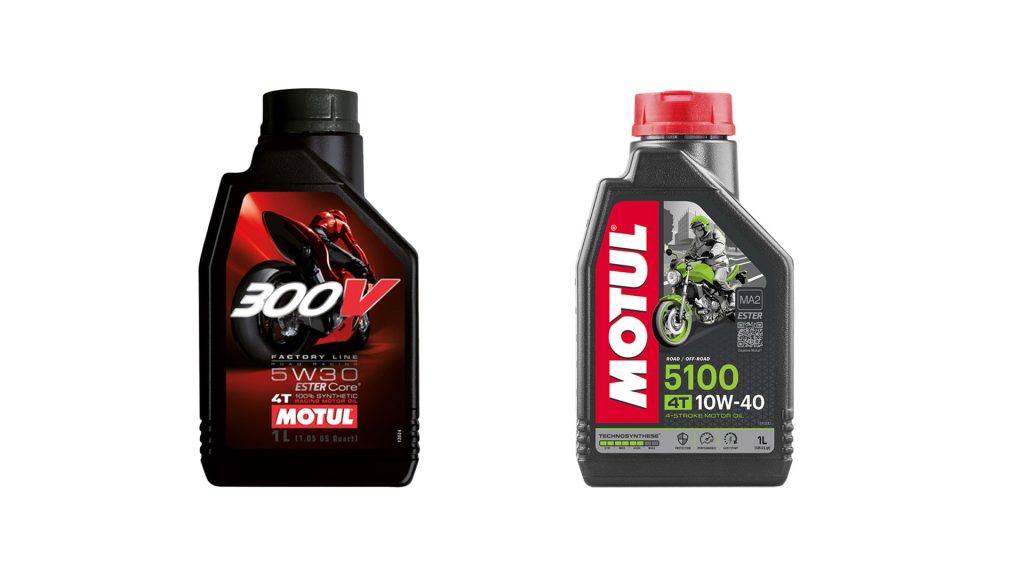 motul 5w30 10w40 at 300v 5100