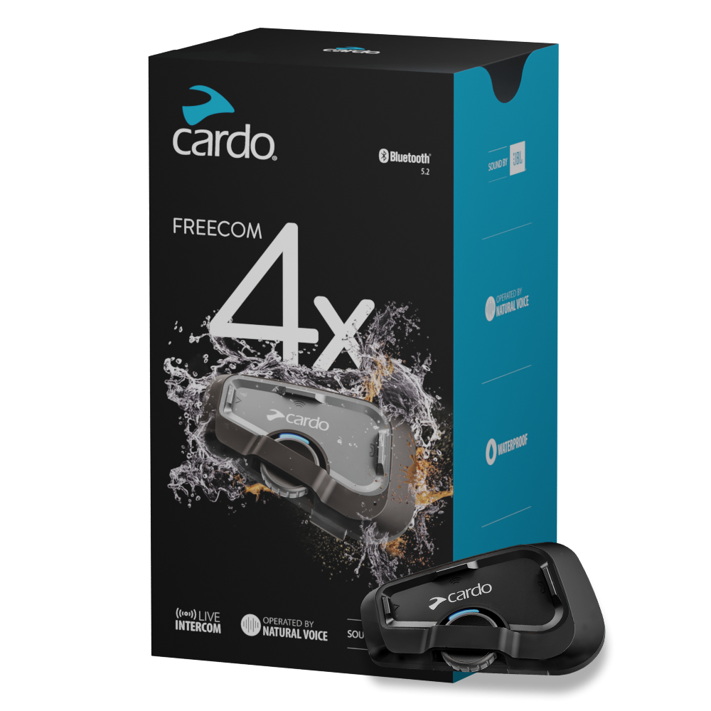 Intercom kit mains libres haut de gamme CARDO FREECOM 4 X JBL