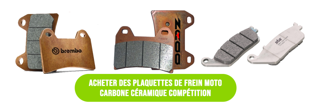 Plaquette de frein moto Carbone Céramique Compétition brembo brenta zcoo street moto pièce